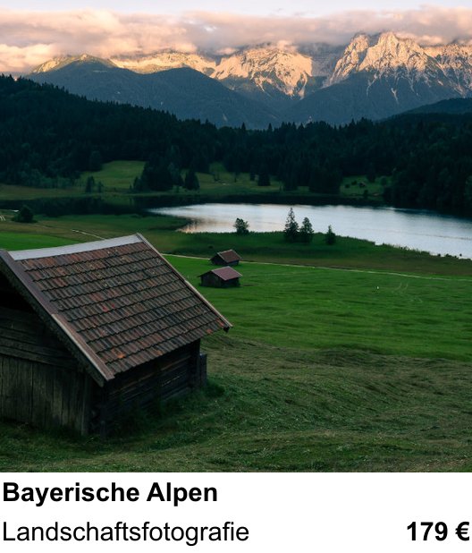 Ruhiger Fotokurs zu Bayerische Alpen: Landschaftsfotografie