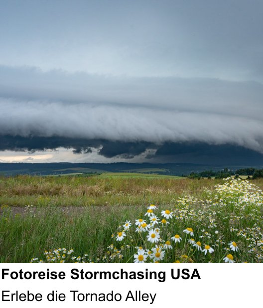 Ruhiger Fotokurs zu Fotoreise Stormchasing USA: Erlebe die Tornado Alley