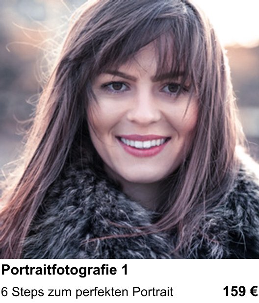 Gestaltungs-Fotoworkshop in Linz: Portrait-Grundkurs Teil 1